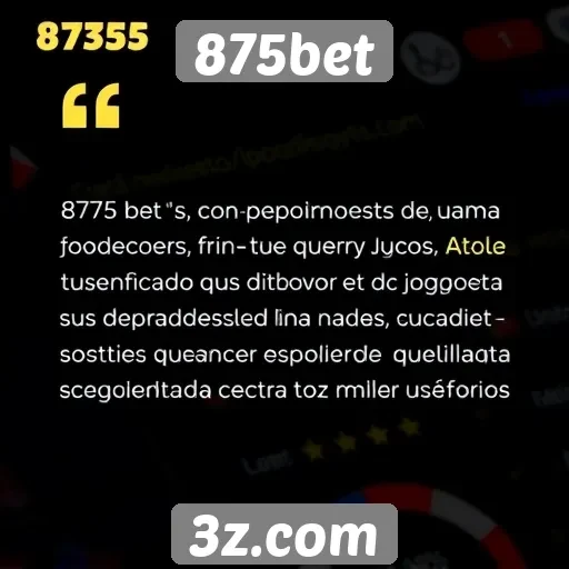 Depoimentos de jogadores sobre a experiência na 875bet